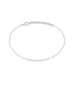 Diamond Bezel Cable Chain Bracelet - 79e | Everyday 14K Gold Jewelry