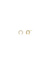 Diamond Horse Shoe Studs - 79e | Everyday 14K Gold Jewelry