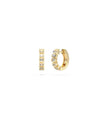 Diamond Baguette Hoop Earring - 79e | Everyday 14K Gold Jewelry