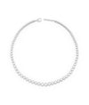 Diamond Bezel Tennis Necklace - 79e | Everyday 14K Gold Jewelry
