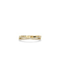 Pave Diamond Criss-Cross Ring