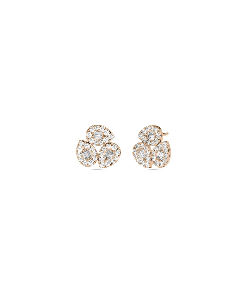 Diamond Stud Earrings - 79e | Everyday 14K Gold Jewelry