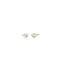 Two-Stone Diamond Solitaire Stud Earring