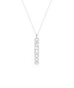 White gold Custom Date Solitaire Bezel personalized design