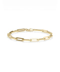 Paper Clip Gold Bracelet