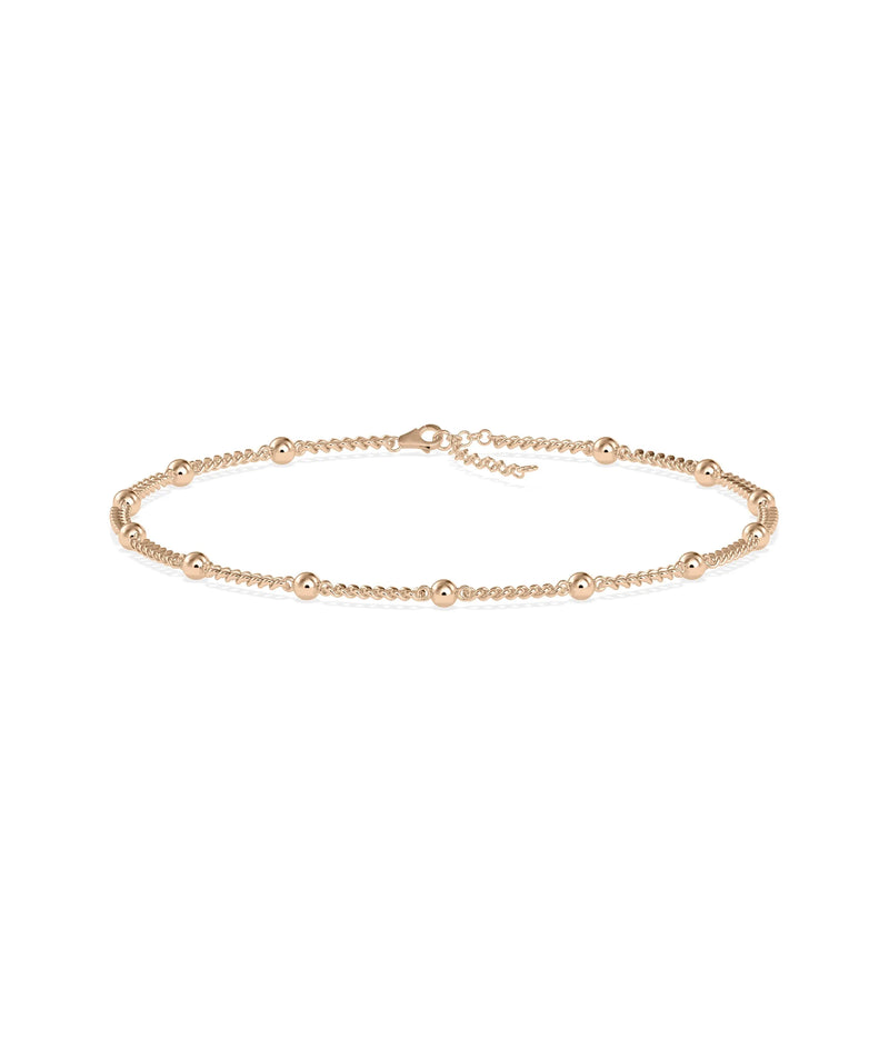 Gold Bead Station Bracelet - 79e | Everyday 14K Gold Jewelry