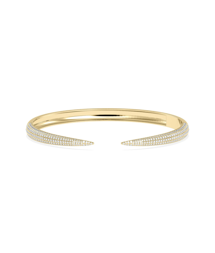 Split Shank Diamond Cuff - 79e | Everyday 14K Gold Jewelry
