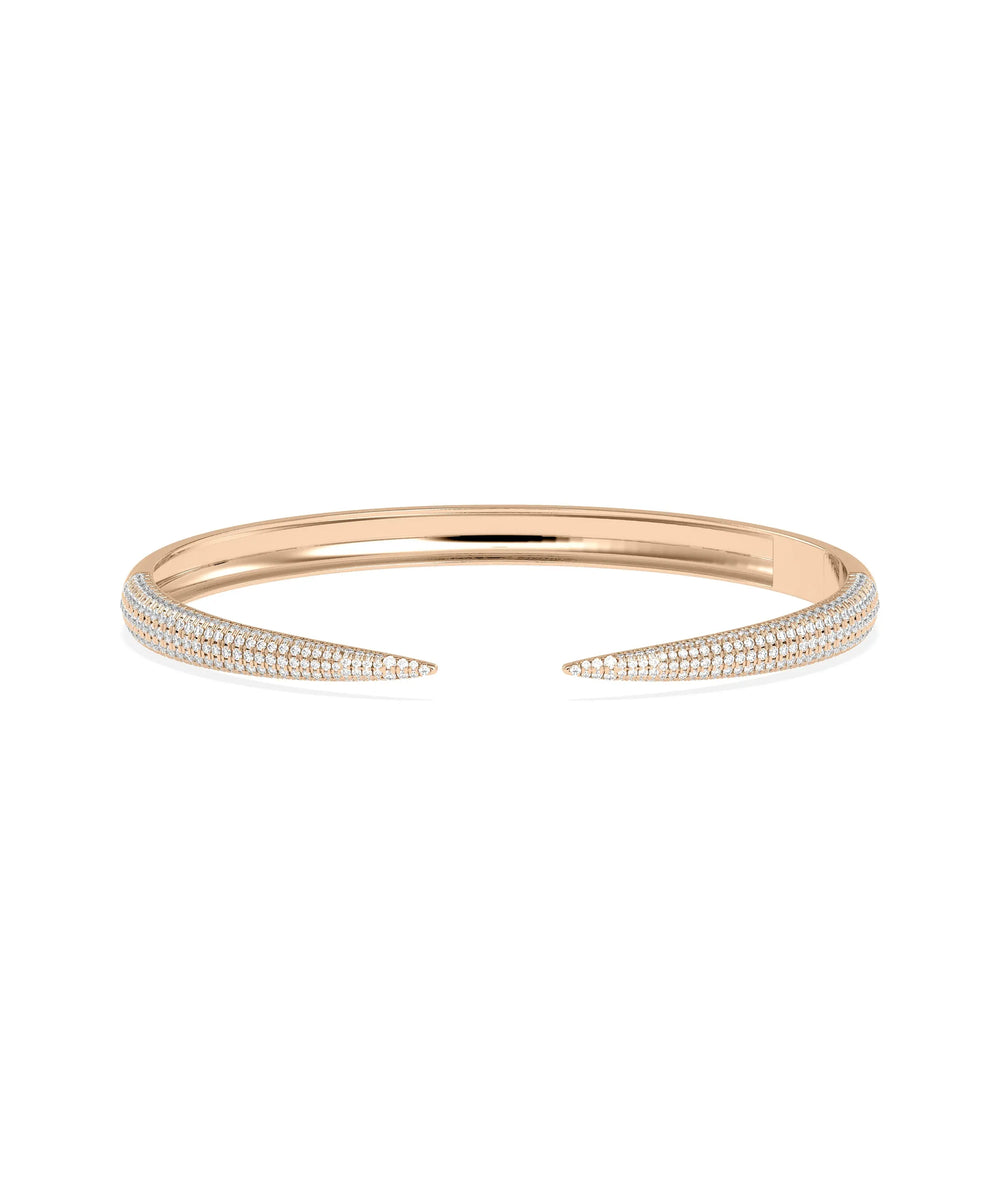 Split Shank Diamond Cuff - 79e | Everyday 14K Gold Jewelry