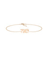 Gold Initials with Charm Cable Chain Bracelet - 79e | Everyday 14K Gold Jewelry