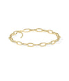 Diamond Paper Clip Bracelet - 79e | Everyday 14K Gold Jewelry