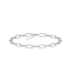 Diamond Paper Clip Bracelet - 79e | Everyday 14K Gold Jewelry