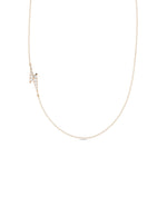 Rose gold Diamond Charm Cable Chain featuring sparkle
