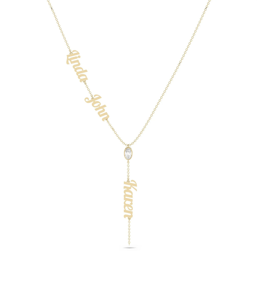 5mm names Y configuration 0.15 ctw solitaire detail view