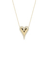 Diamond Bubble Heart yellow gold whimsical romantic sparkle