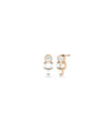 Rose gold Diamond Stud Earring with timeless round brilliant diamonds