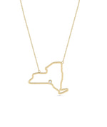 Personalized state outline diamond presentation