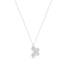White gold Diamond Butterfly Charm graceful design