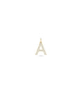 Diamond Pave Initial Charm