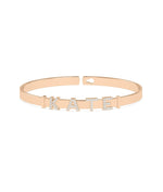 Custom Name Buckle Bangle - 79e | Everyday 14K Gold Jewelry