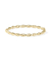 Twist Gold Bangle - 79e | Everyday 14K Gold Jewelry