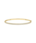 Three-Row Pave Diamond Bangle