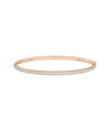 3 Row Diamond Pave Bangle - 79e | Everyday 14K Gold Jewelry