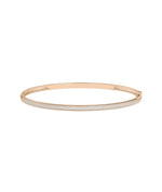 3 Row Diamond Pave Bangle - 79e | Everyday 14K Gold Jewelry