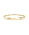 Domed Gold Bangle - 79e | Everyday 14K Gold Jewelry