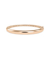 Domed Gold Bangle - 79e | Everyday 14K Gold Jewelry