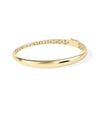 Domed Gold Bangle - 79e | Everyday 14K Gold Jewelry
