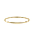 Gold Curved Bangle