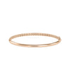 Gold Curved Bangle - 79e | Everyday 14K Gold Jewelry