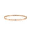 Diamond Station Bangle - 79e | Everyday 14K Gold Jewelry