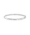 Diamond Curved Bangle - 79e | Everyday 14K Gold Jewelry