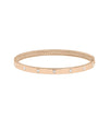 Diamond Station Bangle - 79e | Everyday 14K Gold Jewelry