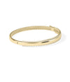 Diamond Studded Bangle - 79e | Everyday 14K Gold Jewelry