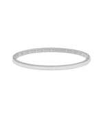 Flat Gold Bangle with Rope Edges - 79e | Everyday 14K Gold Jewelry