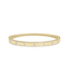 Diamond Station Bangle - 79e | Everyday 14K Gold Jewelry