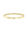 Fluted Gold Bangle - 79e | Everyday 14K Gold Jewelry