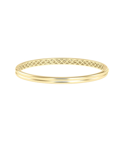 Fluted Gold Bangle - 79e | Everyday 14K Gold Jewelry