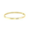Fluted Gold Bangle - 79e | Everyday 14K Gold Jewelry