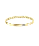 Fluted Gold Bangle - 79e | Everyday 14K Gold Jewelry