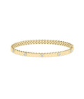 Fluted Diamond Bangle
