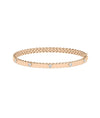 Fluted Diamond Bangle - 79e | Everyday 14K Gold Jewelry