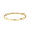 Fluted Diamond Bangle - 79e | Everyday 14K Gold Jewelry