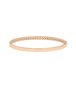 Flat Gold Bangle - 79e | Everyday 14K Gold Jewelry
