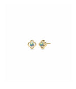 Birthstone Clover Stud Earring - 79e | Everyday 14K Gold Jewelry
