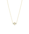 Birthstone and Diamond Clover Necklace - 79e | Everyday 14K Gold Jewelry