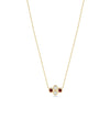 Birthstone and Diamond Clover Necklace - 79e | Everyday 14K Gold Jewelry