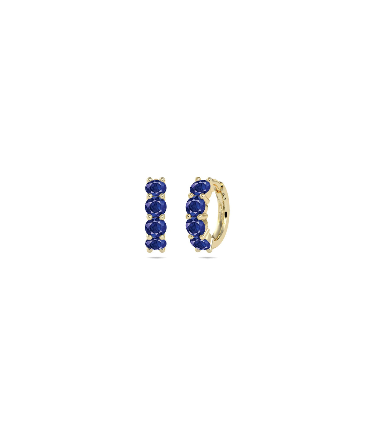 Birthstone Hoop Earring - 79e | Everyday 14K Gold Jewelry
